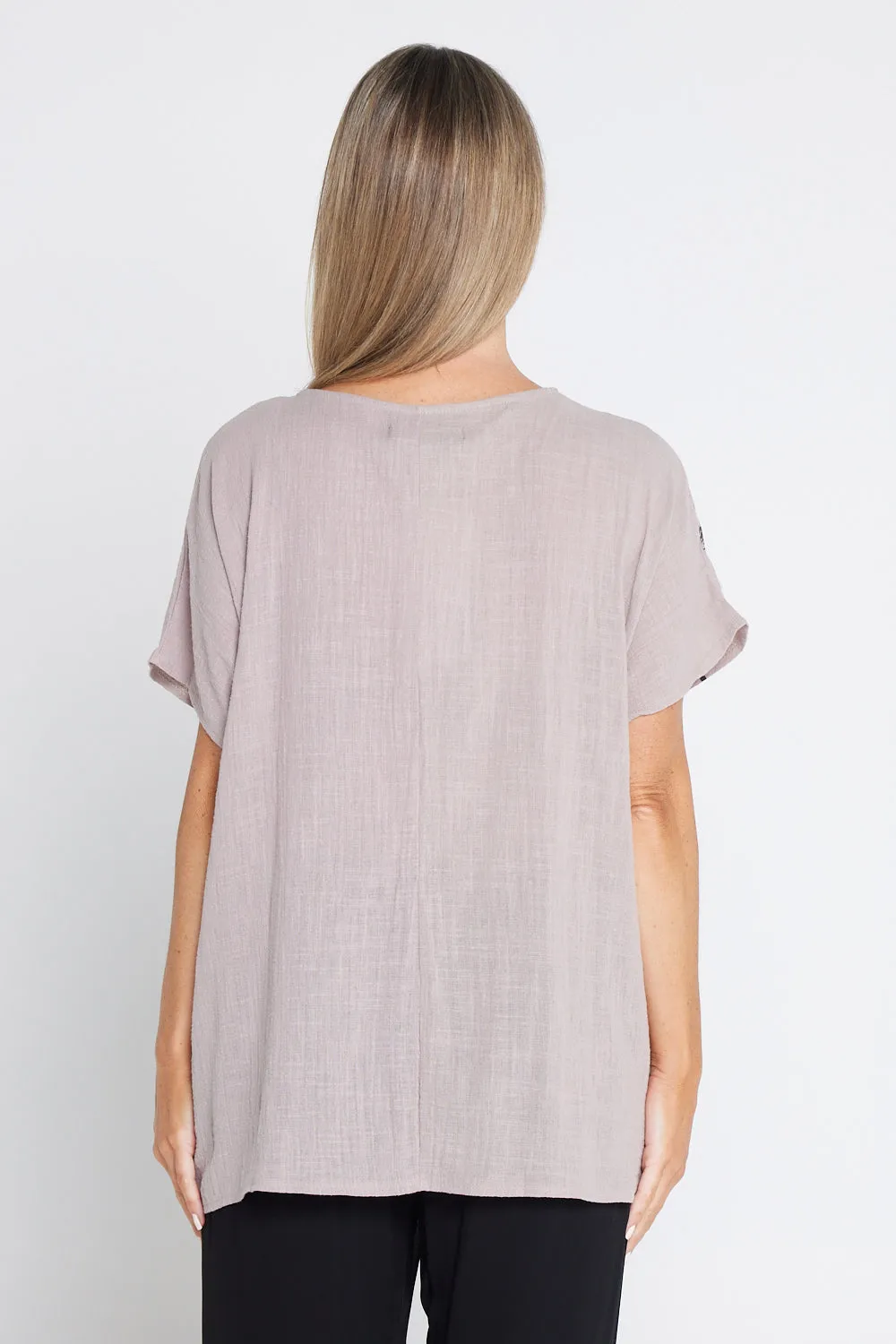 Take Me To Paris Top - Mushroom