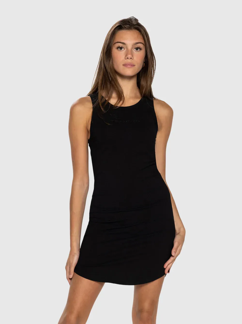TEAMLTD BLACK EVERYDAY TANK DRESS