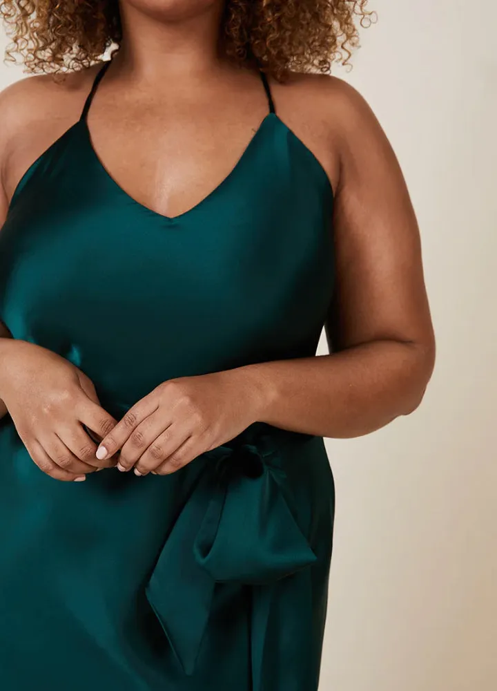 The Brooklyn Satin Dress