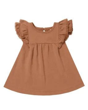 The Flutter Dress by Quincy Mae - Amber - KIDS