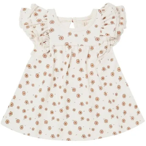 The Flutter Dress by Quincy Mae - Daisy Confetti - BABY