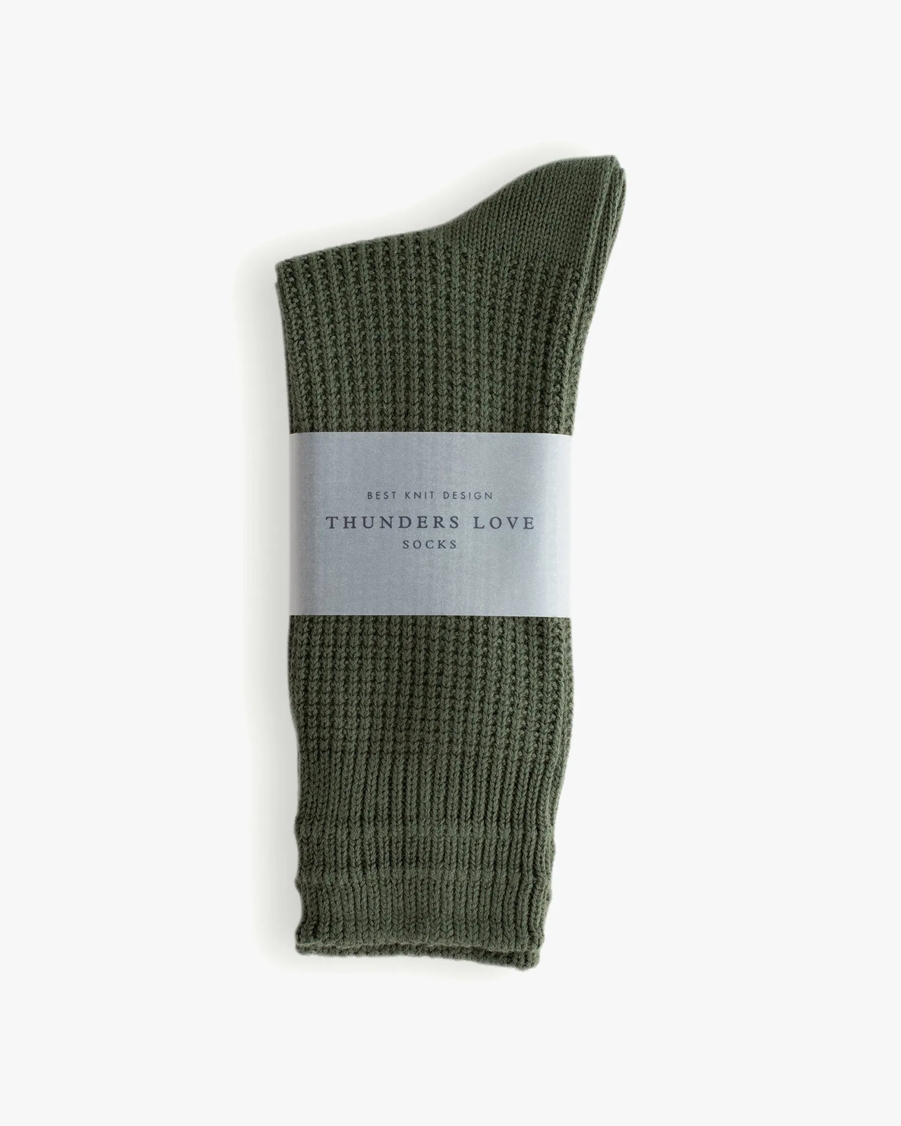 Thunders Love Link Collection Socks - Green