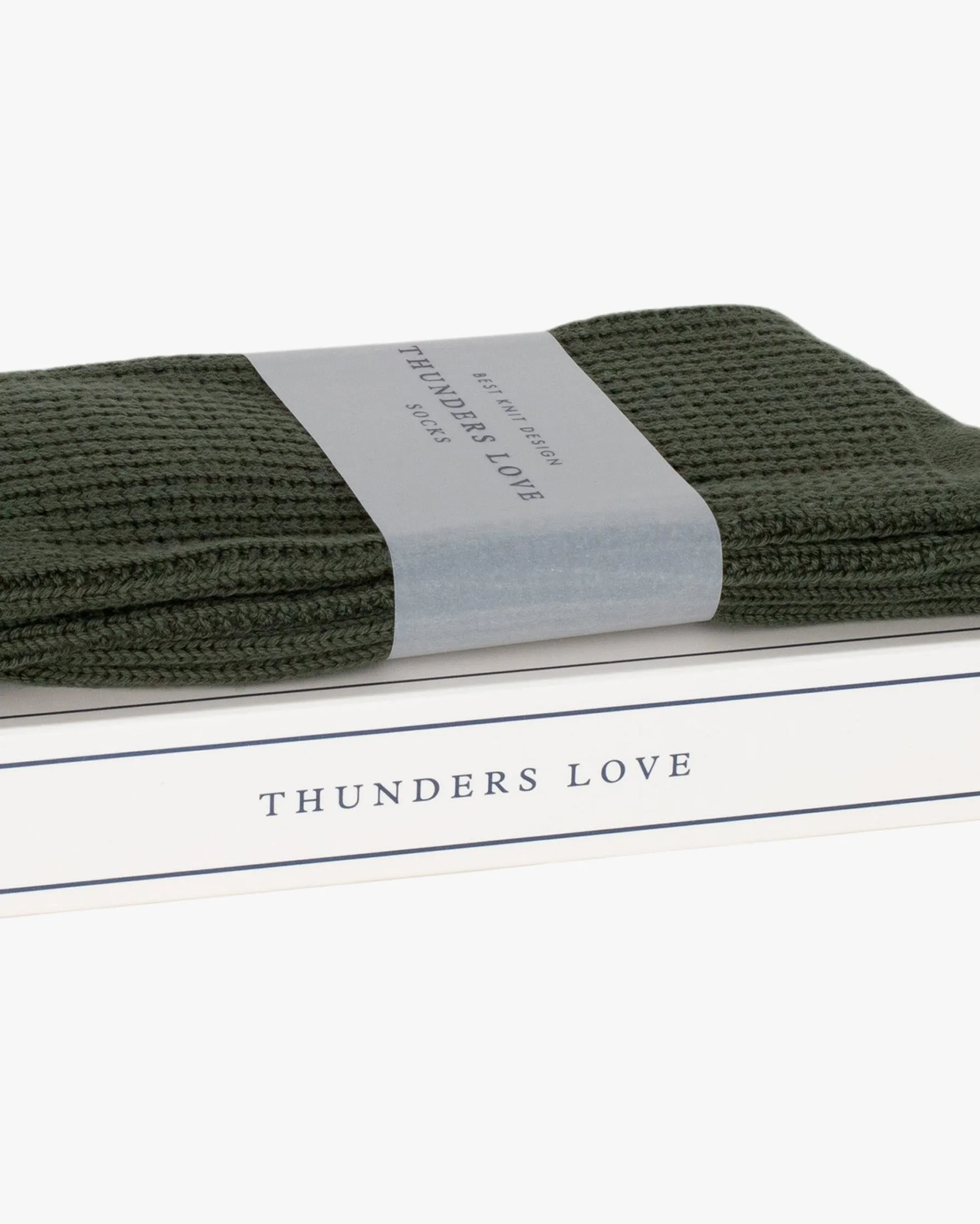 Thunders Love Link Collection Socks - Green