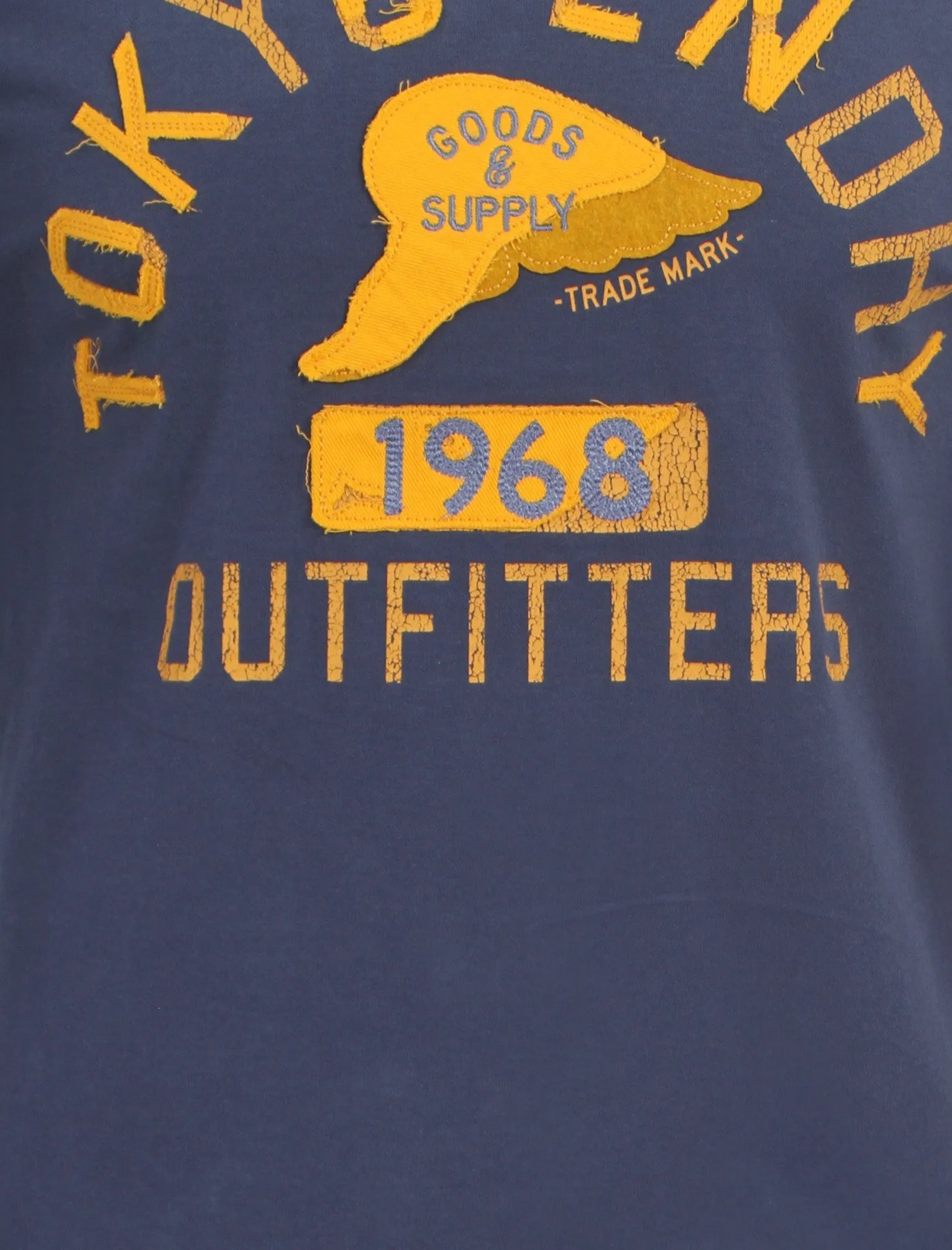 Tokyo Laundry Dane long sleeved top in blue