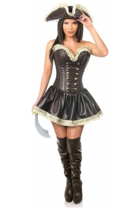 Top Drawer 3 PC Pirate Lady Costume