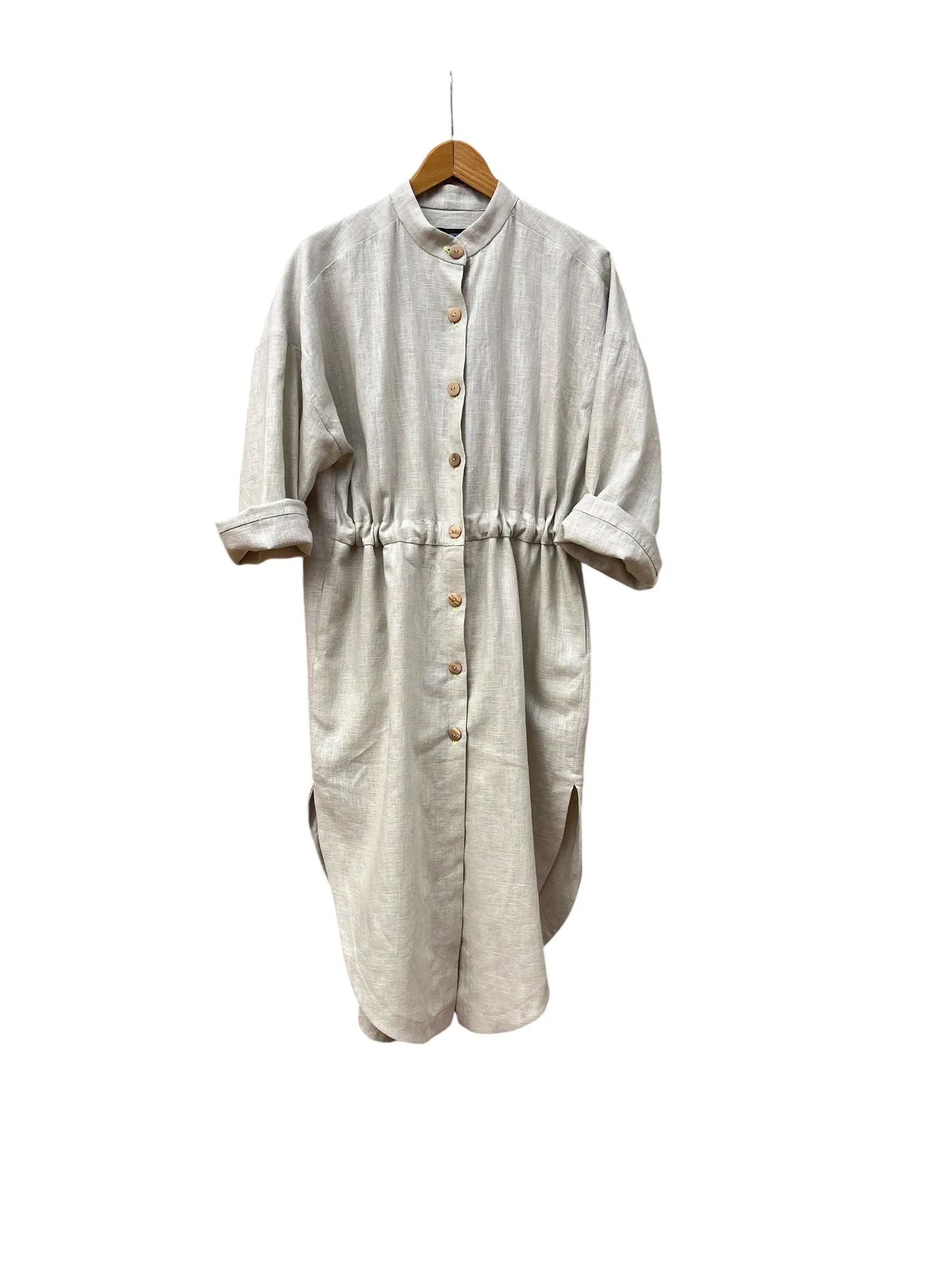 Trévol Shirt Dress In Canvas Linen