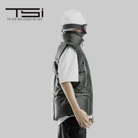 TSI Black Puff Down Mid-Layer