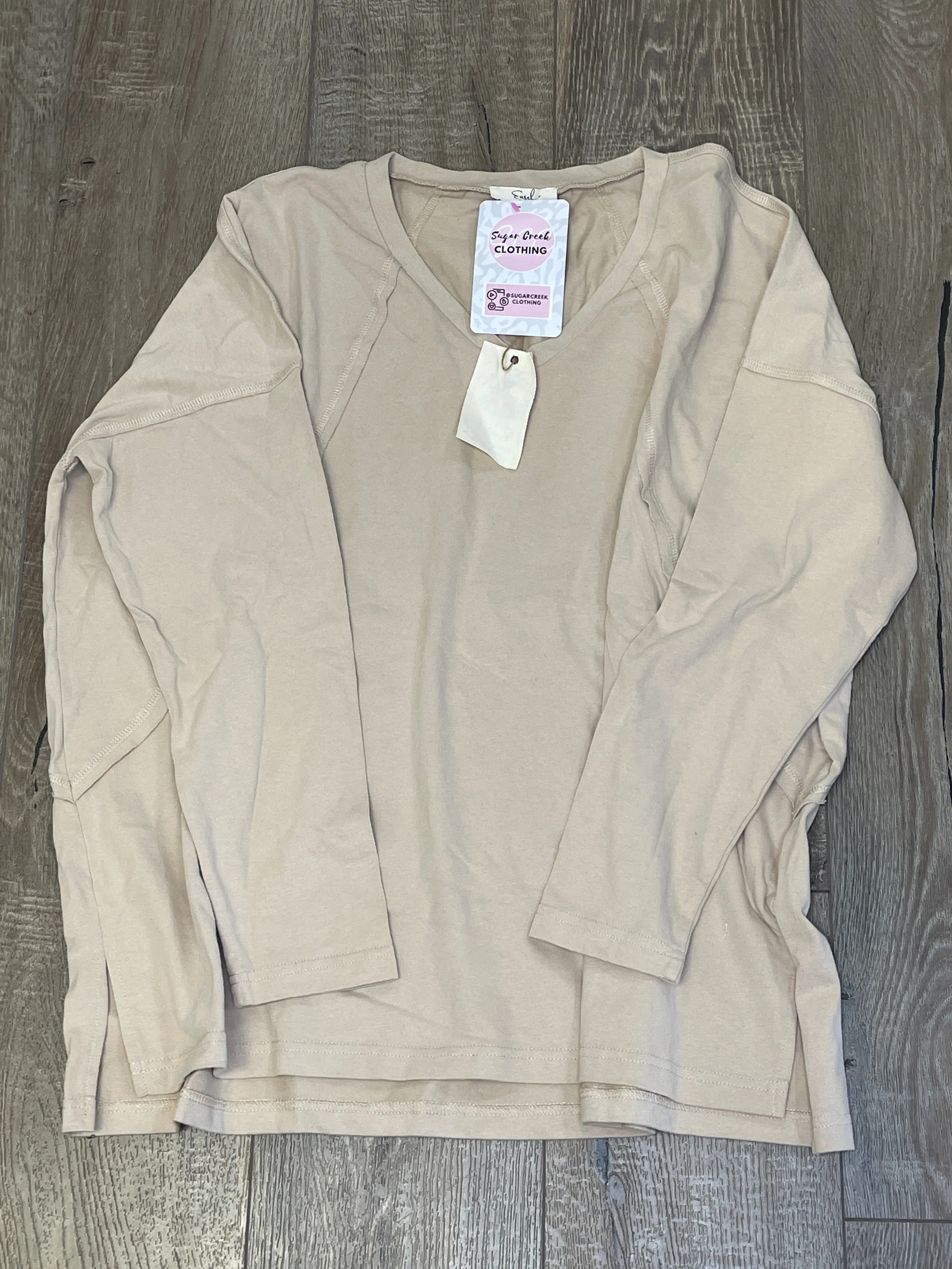 V-Neck Cotton Top