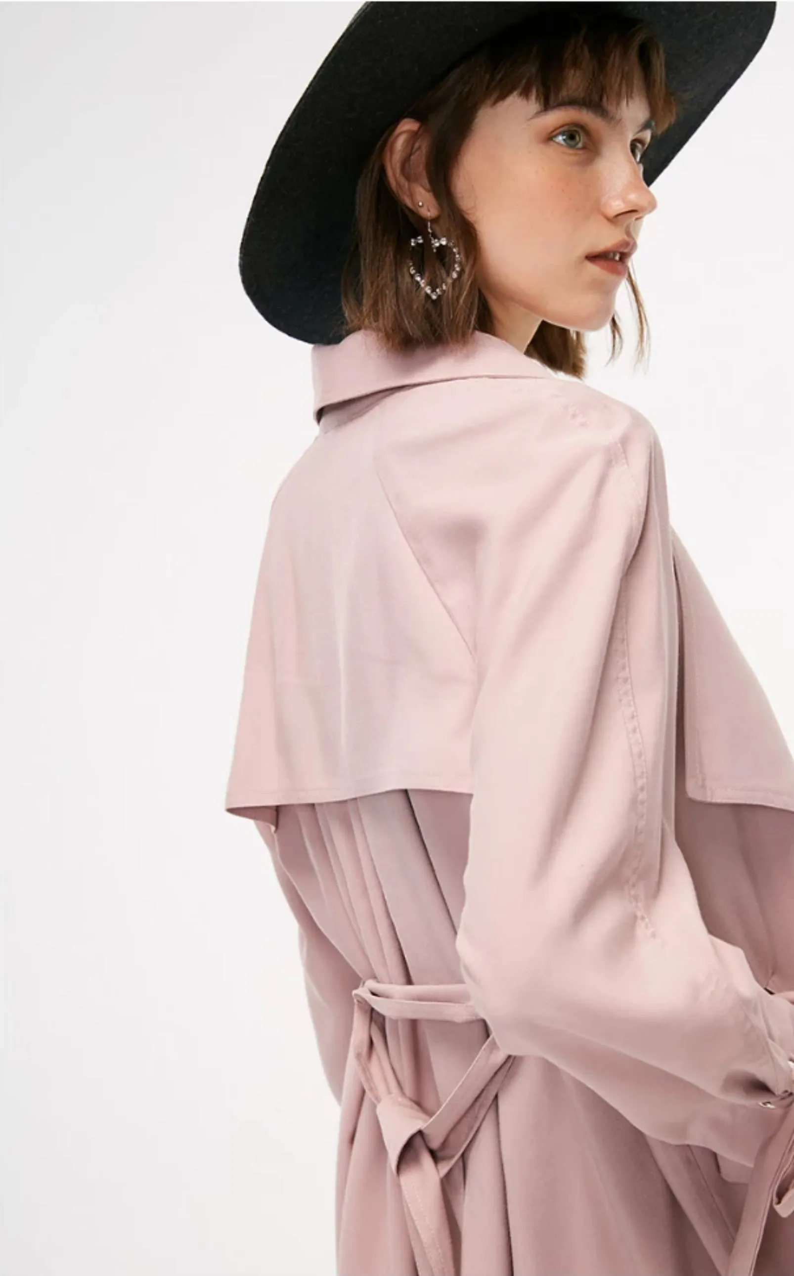 Women's Autumn Loose Belted Coat