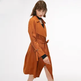Women's Autumn Loose Belted Coat