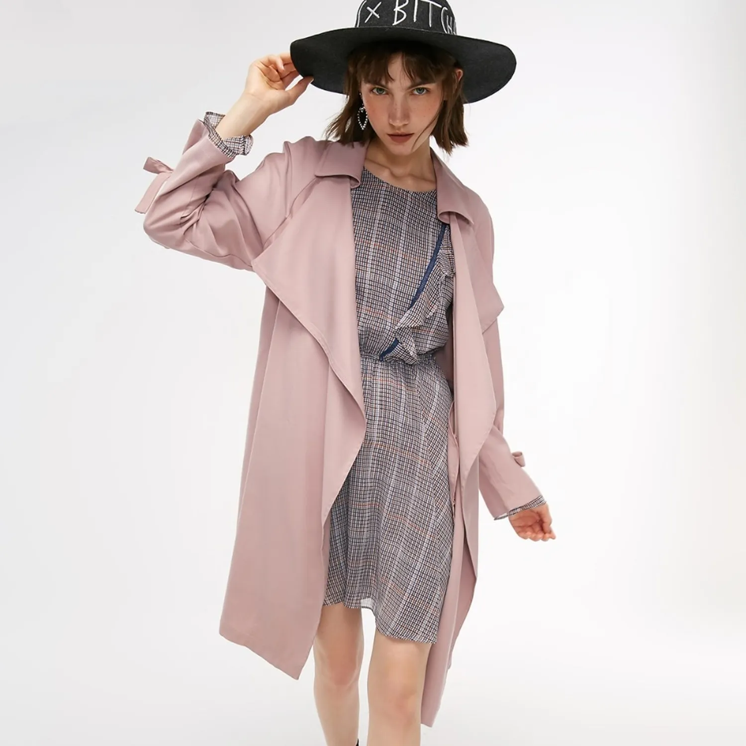 Women's Autumn Loose Belted Coat