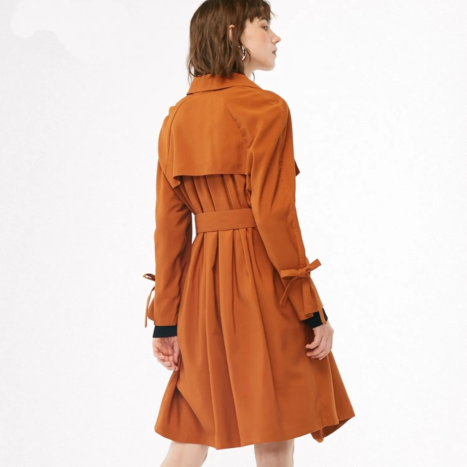 Women's Autumn Loose Belted Coat