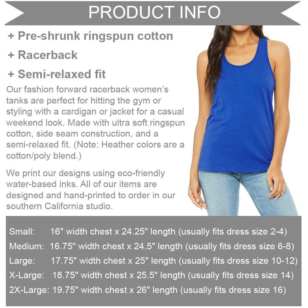Women's Existential Angst Racerback Tank Top
