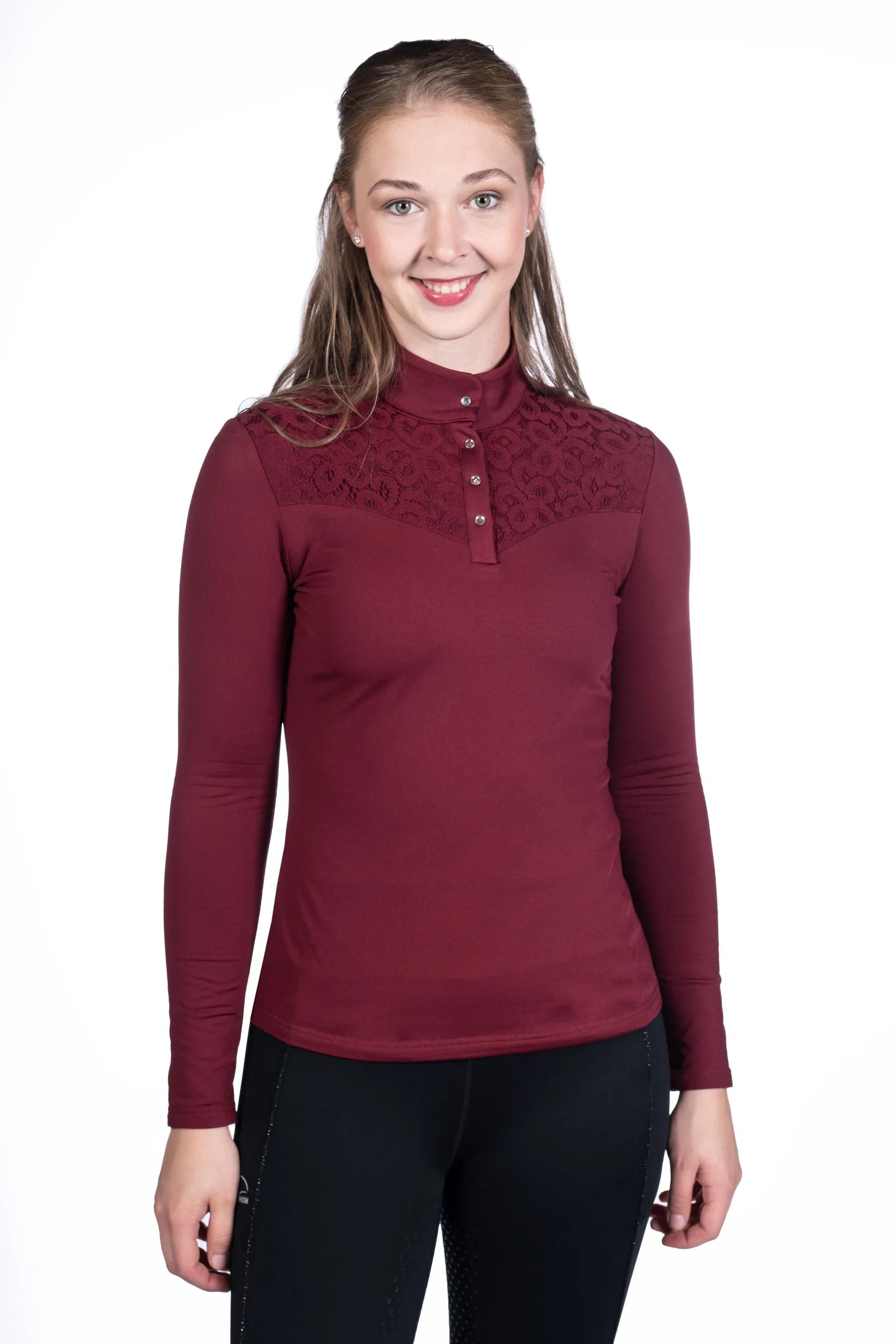 Women´s Function Shirt Berry Lace
