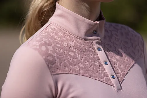 Women´s Function Shirt Berry Lace