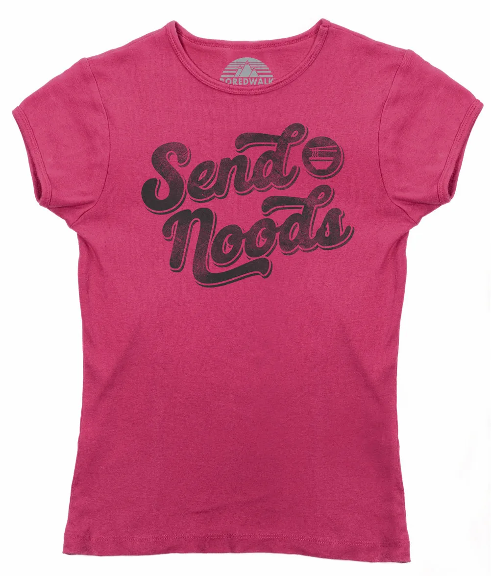 Women's Send Noods T-Shirt - Asian Food Pho Ramen