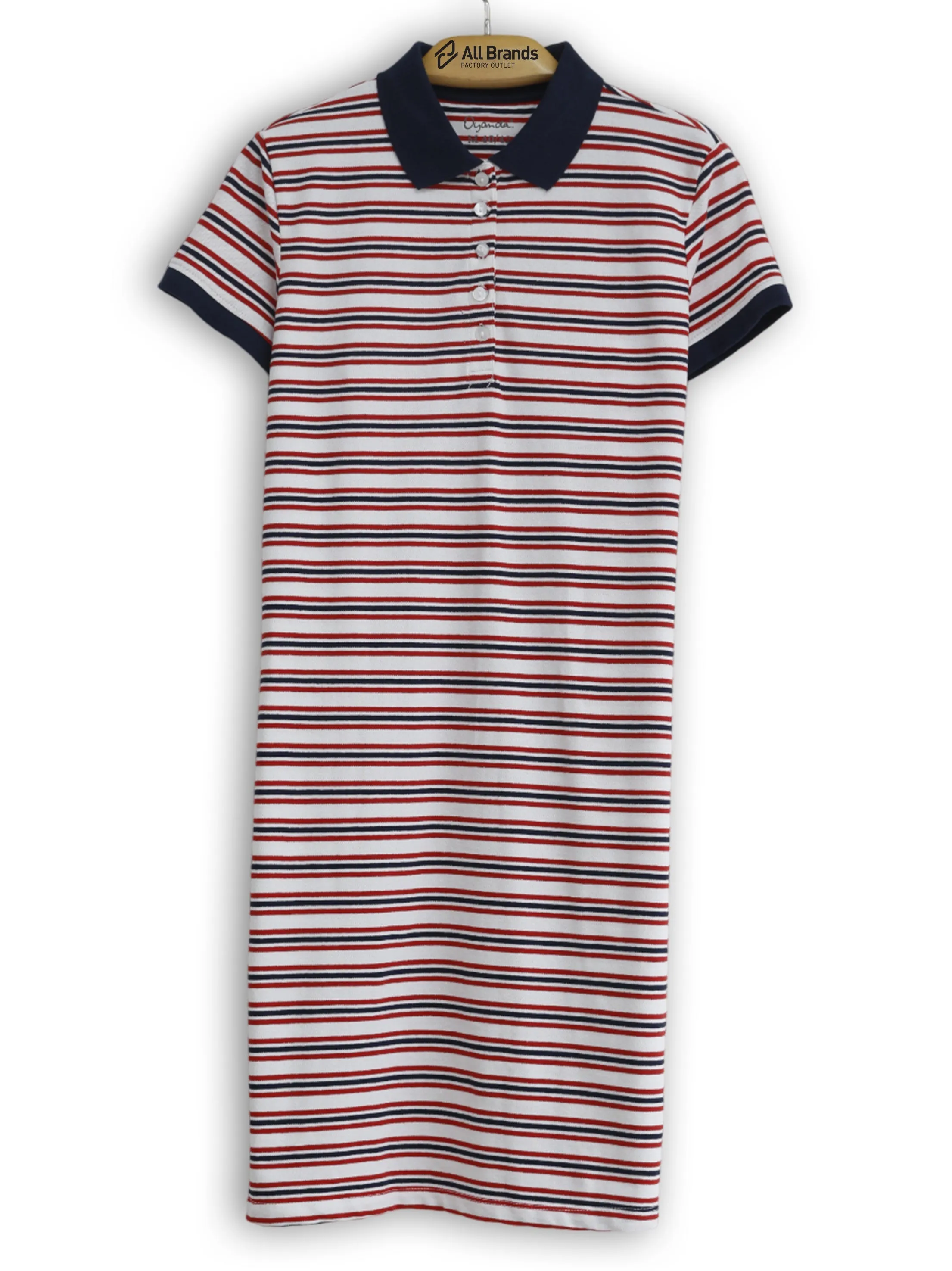 Women's Striped Dress,Multi