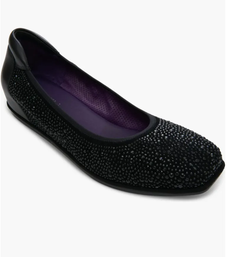 WOMEN'S VANELI GISEL | BLACK SUEDE