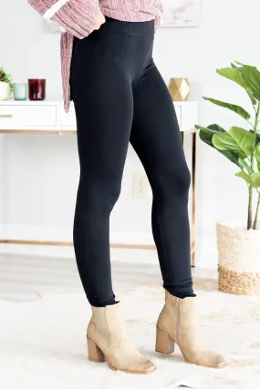 You're Worth It Black Leggings