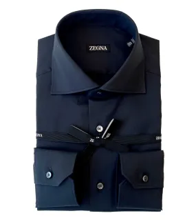 ZEGNA Stretch Cotton Shirt