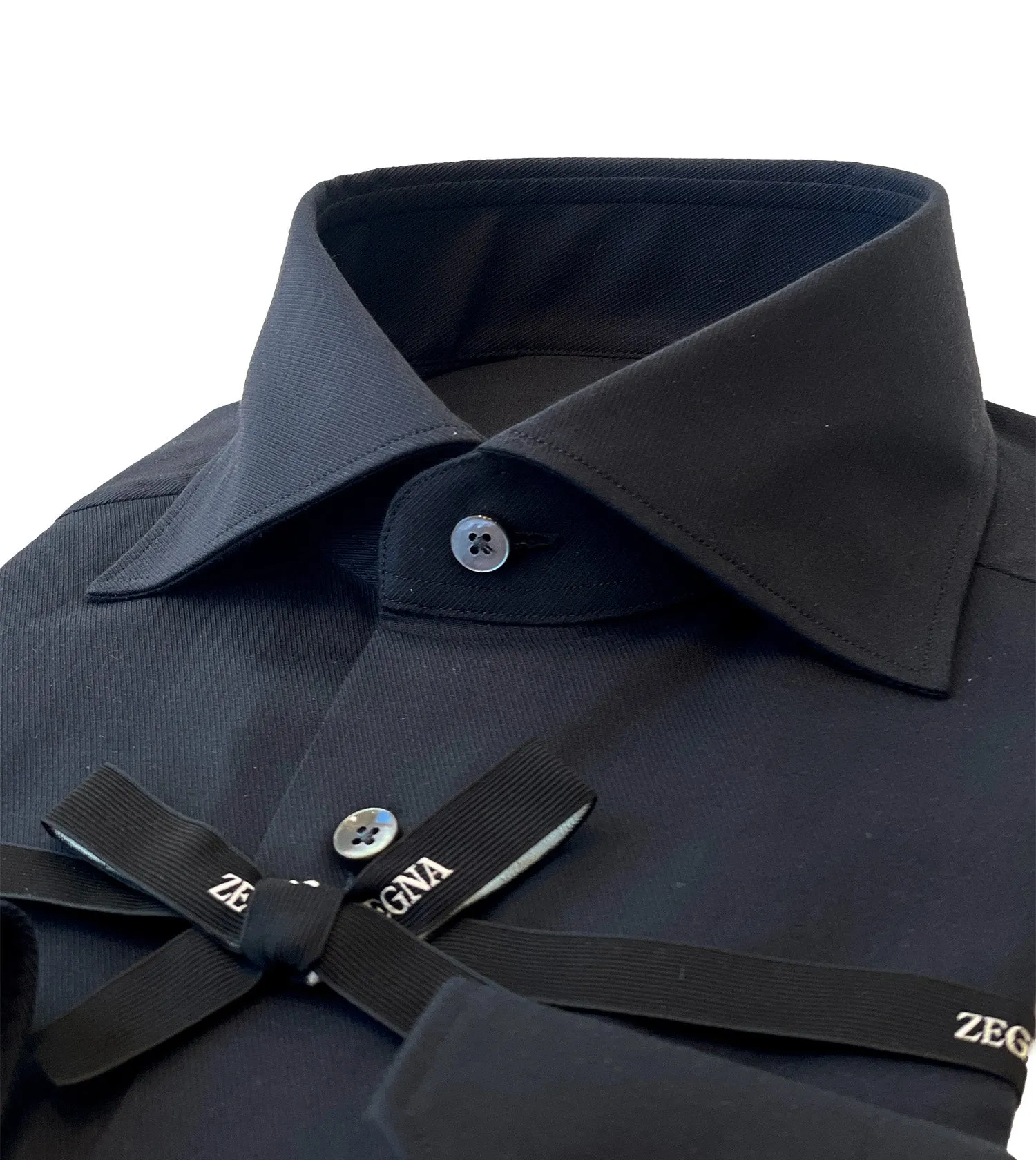 ZEGNA Stretch Cotton Shirt