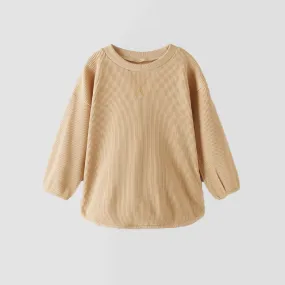 ZR Cream Long Style Thermal SweatShirt  10481