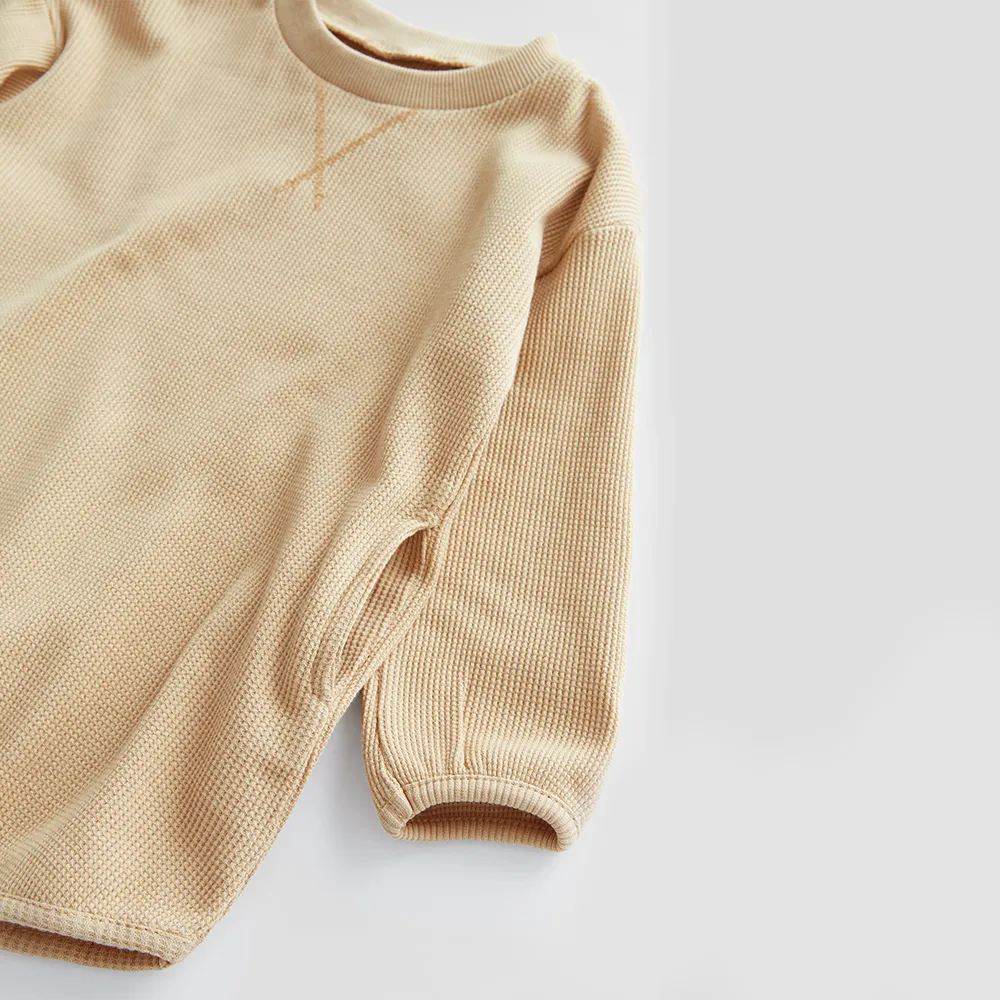 ZR Cream Long Style Thermal SweatShirt  10481